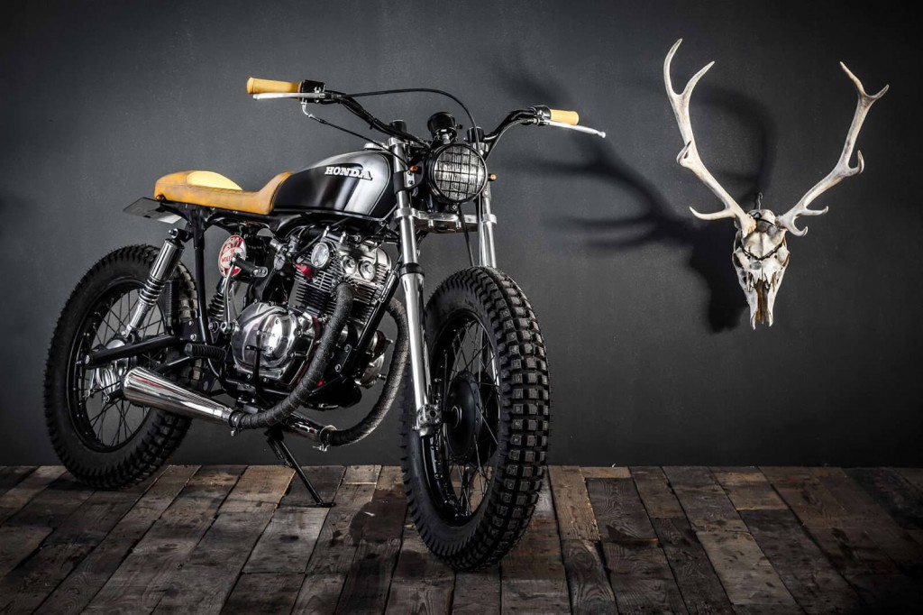 Honda Scrambler by ed Turner