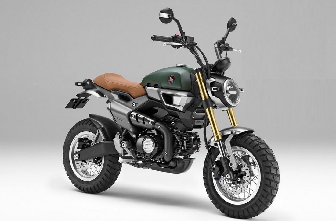 Allemaal fundament Drank Honda Grom 50 Scrambler Concept - BikeBrewers.com