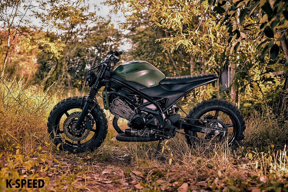 Suzuki SV Scrambler M By K Speed BikeBrewers Com