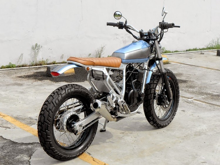 Yamaha store scorpio scrambler