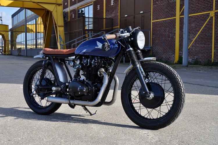 Honda CB450 Brat by L'établi Garage - BikeBrewers.com