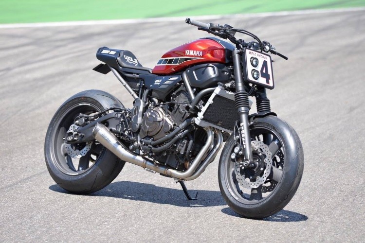 Yamaha XSR700 Walzwerk 1