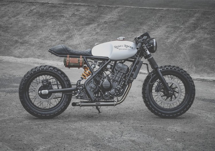 Honda Rebel 300 Cafe Racer by Zeus Custom - BikeBrewers.com