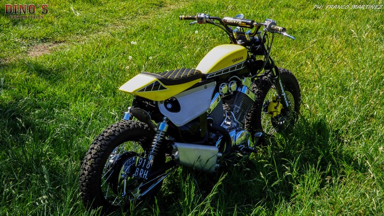 Yamaha XV535 Virago Flat Tracker (4)