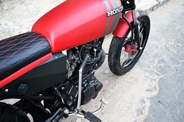 Honda cg 125 cafe racer clearance kit