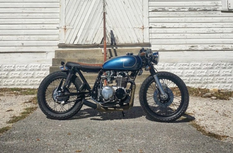 Honda CB550 Brat Cafe