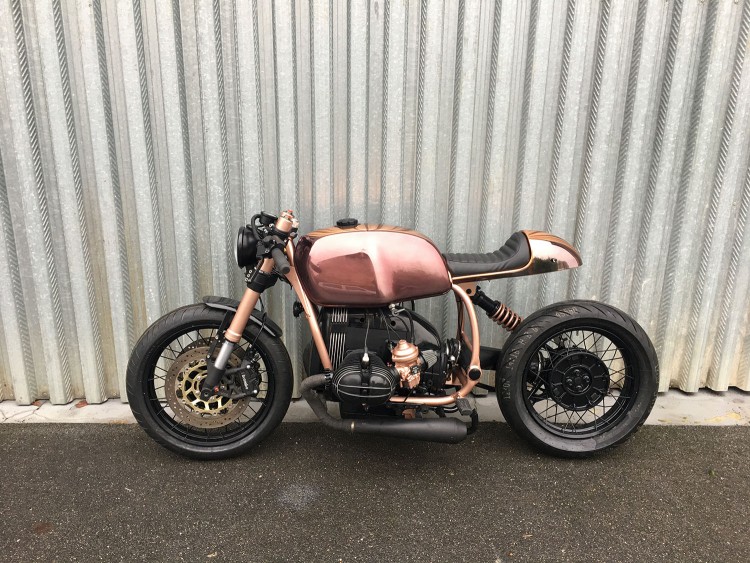 Top Brass! BMW R100 by Vincent Degano - BikeBrewers.com