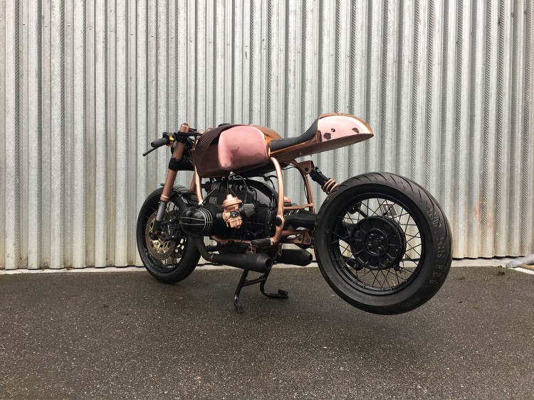 Top Brass! BMW R100 by Vincent Degano - BikeBrewers.com