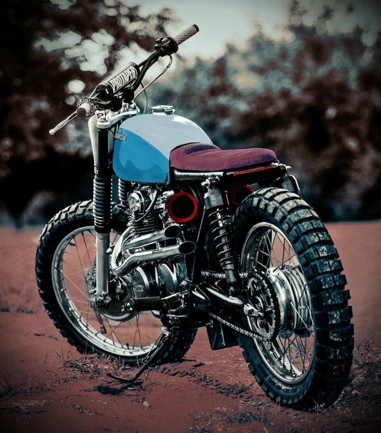 Honda CL350 Brat by John Thompson - BikeBrewers.com