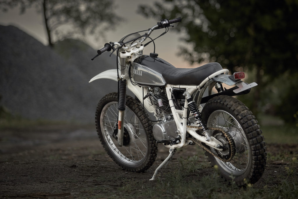 Yamaha retro outlet scrambler