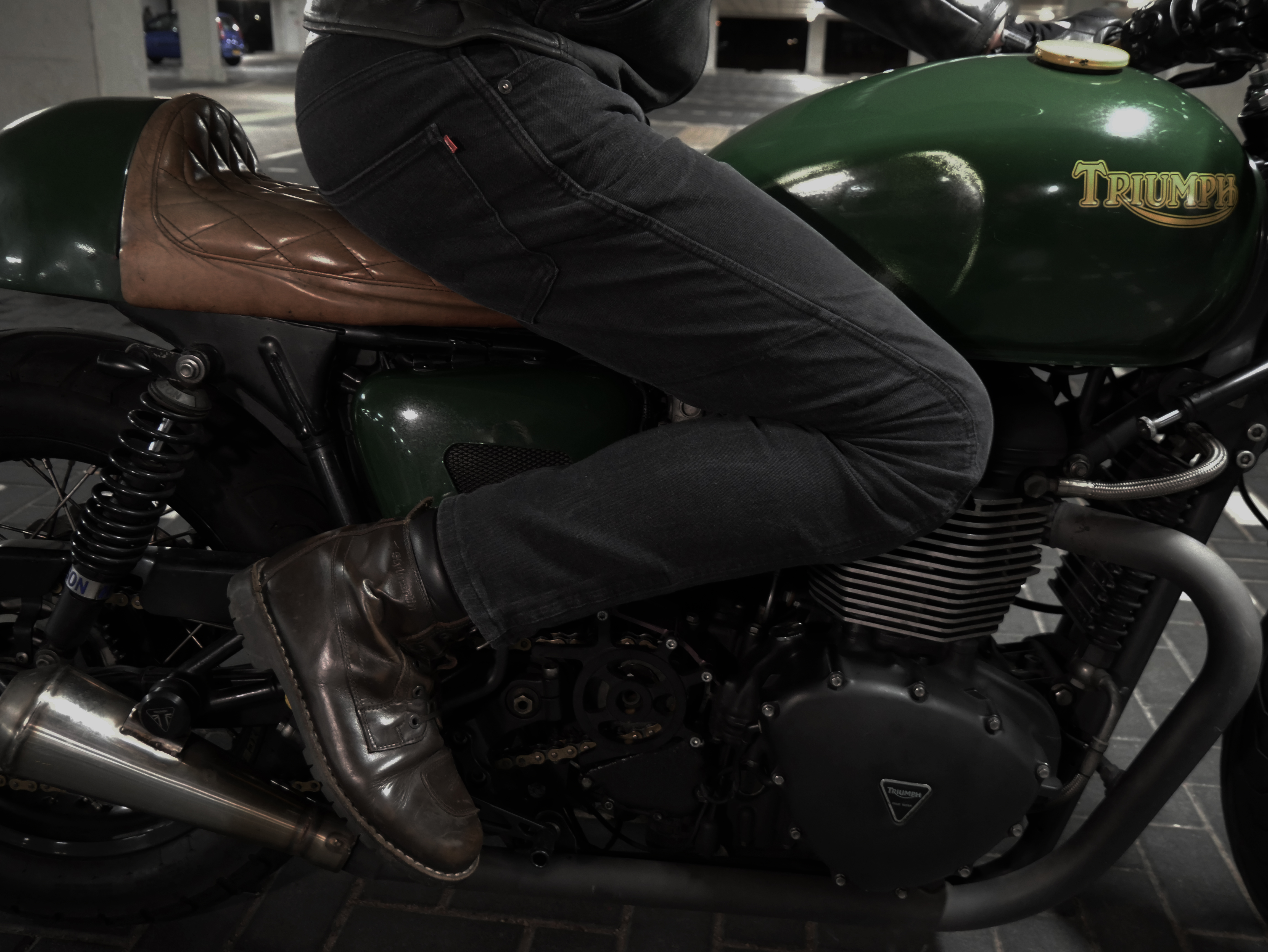 Motorcycle Pants with Armor - Boss Dyn 01, Pando Moto