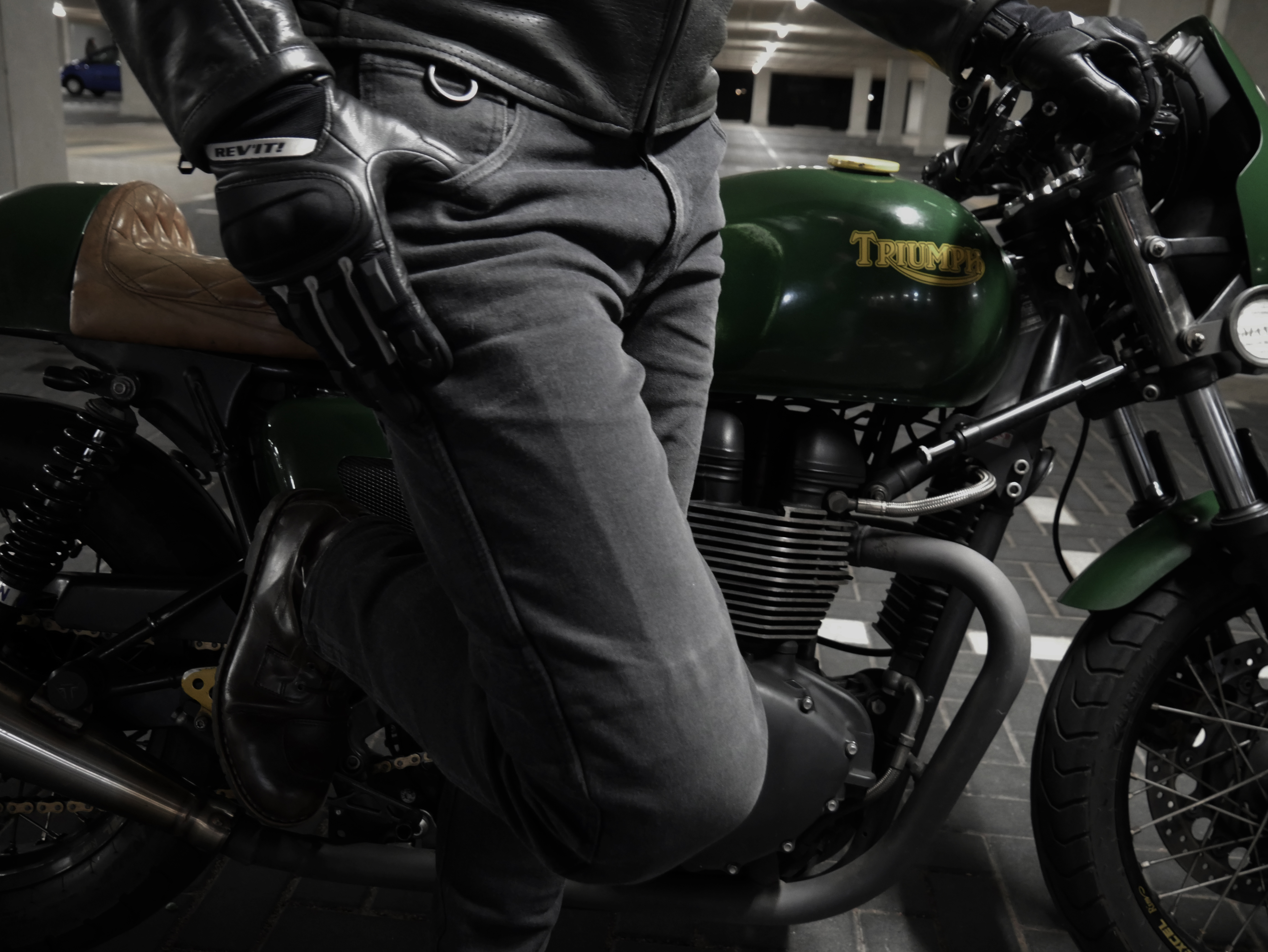 Pando Moto Steel Black Jeans Review