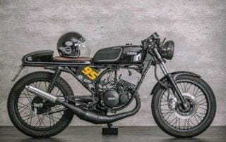 1 Yamaha RD135 Cafe Racer
