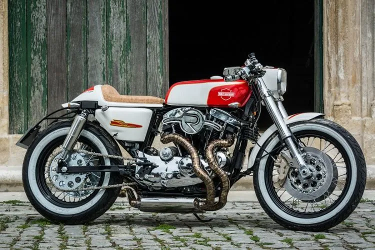 Кастом Harley Cafe Racer 2