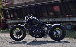 Honda VT500 Bobber 7