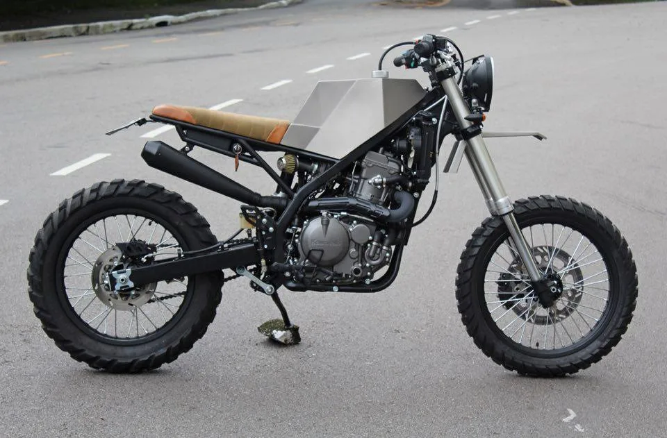 Скремблер Kawasaki KLX650 (14)