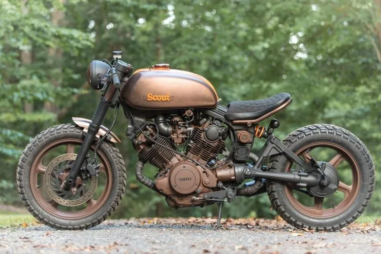 Yamaha XV door Industrial Moto (3)