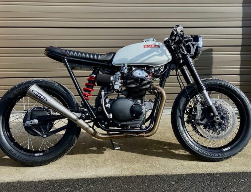 From Trash Bag Special to Sleek Caferacer