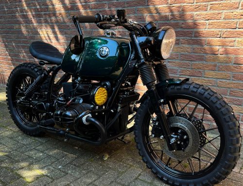 BRAAP on the BMW R100 Bobber