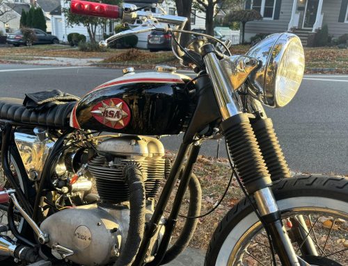 1965 BSA Lightning ground-up restoration