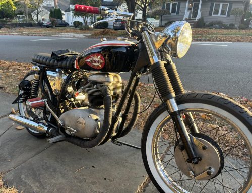 1965 BSA Lightning ground-up restoration